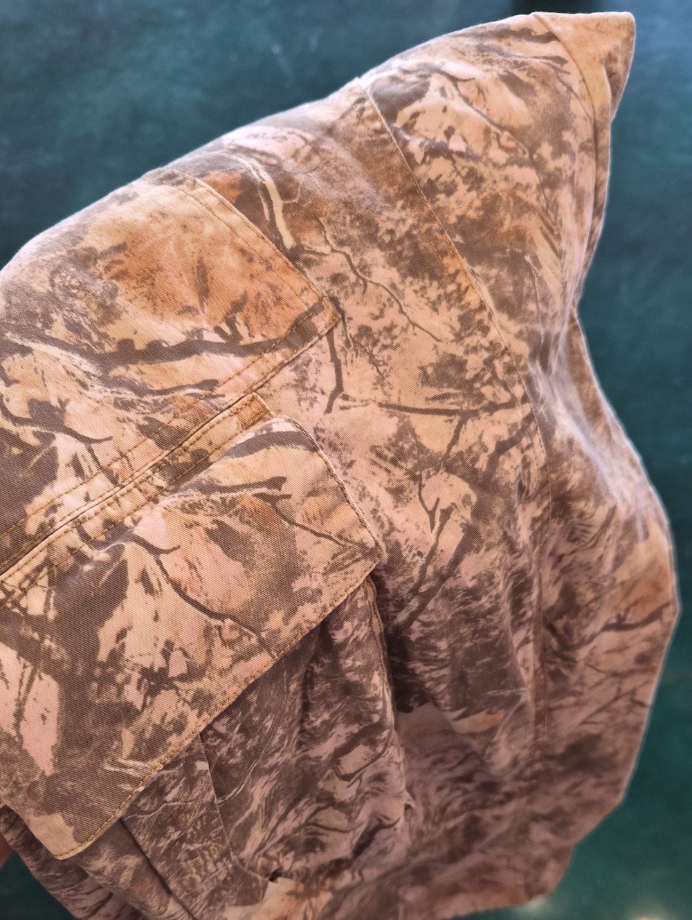 emory park Women's Cargo Pants - Brown Camouflage - Picture 6 of 7